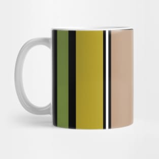 modern colored lines Mug